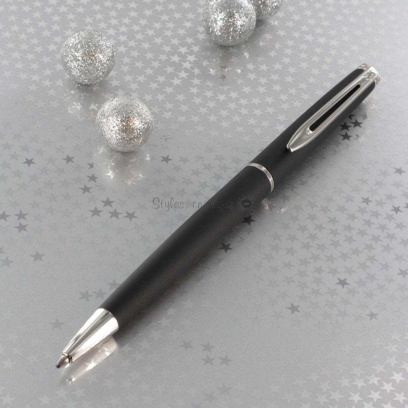 Stylo Bille WATERMAN® Hémisphère Noir Mat CT Stylo Bille WATERMAN® Hémisphère Noir Mat CT