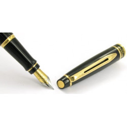 STYLO PLUME (M) expert Laque noire GT de WATERMAN