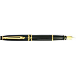 STYLO PLUME (M) expert Laque noire GT de WATERMAN