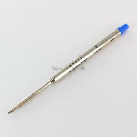 Recharge Bille Waterman® Bleue (fine 0,5 mm) 