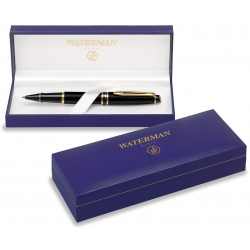 STYLO ROLLER expert Laque noire GT de WATERMAN