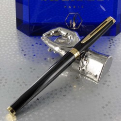 Stylo Plume WATERMAN® Hémisphère Noir Brillant GT ( Medium )