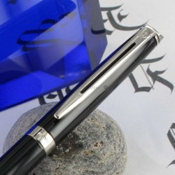 STYLO BILLE Hémisphère Laque Noire CT de WATERMAN®