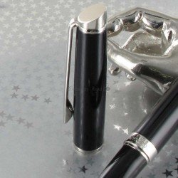 STYLO PLUME (M) Hémisphère Laque Noire CT de WATERMAN