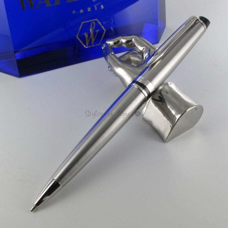 STYLO BILLE expert Chromé Satiné CT de WATERMAN®