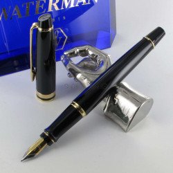 STYLO PLUME (M) expert Laque noire GT de WATERMAN®