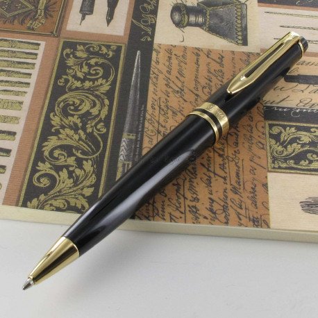 Stylo Bille WATERMAN® Expert Laque noire GT