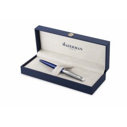 Stylo Bille WATERMAN® Hémisphère Acier Bleu Mat