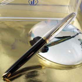 Stylo Plume WATERMAN® Carène Deluxe Or Laque Noire GT