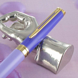 Stylo roller en acier inoxydable - Fab France - WATERMAN HEMISPHERE -  Vertlapub