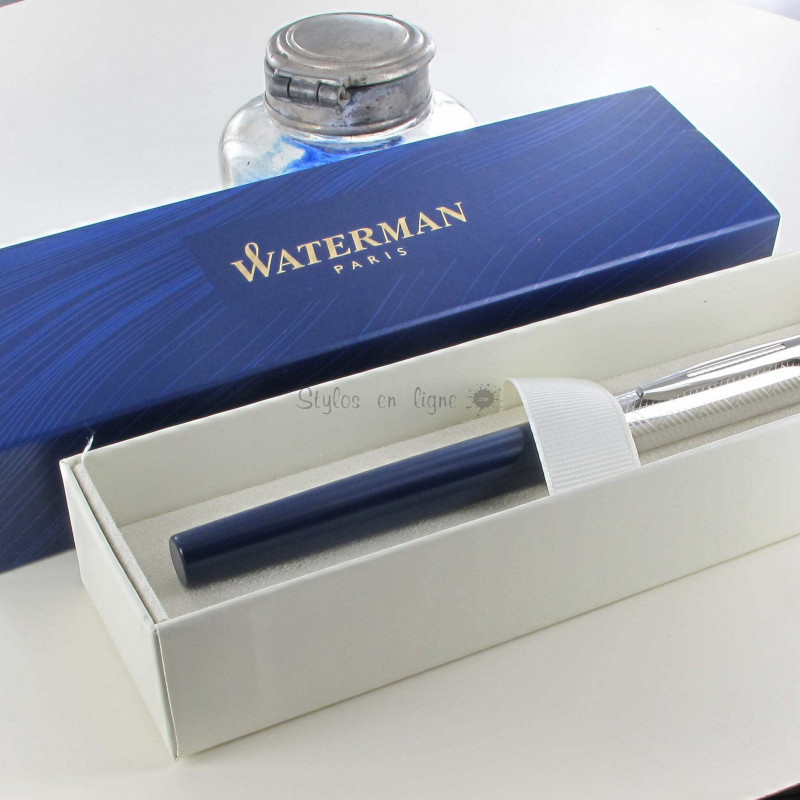Stylo Plume fine Waterman® Allure Deluxe Bleu Luxe et modernité