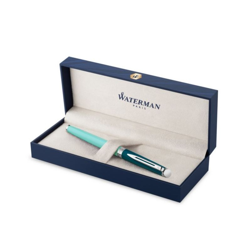 Stylo Plume Waterman Forum Gris/Vert - Neuf De Stock Avec Recharge