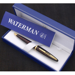 Stylo Bille WATERMAN® Carène Laque Ambre GT