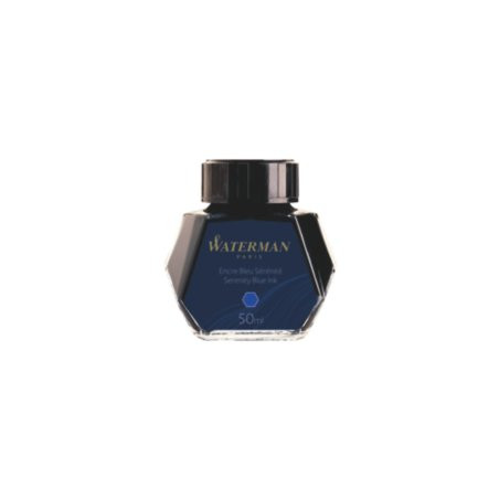 Flacon d'encre Waterman© Bleu Sérénité Effaçable 50ml