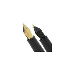 Stylo Plume WATERMAN® Hémisphère Noir Brillant GT ( Medium )