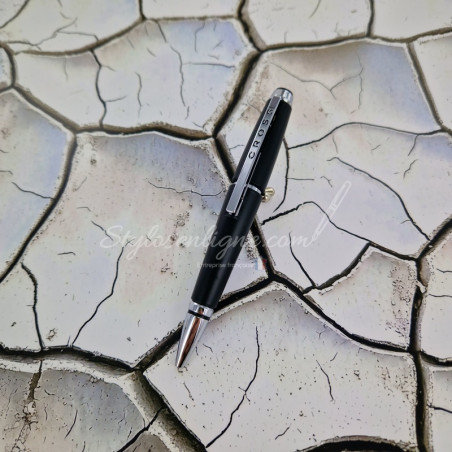 Cross Edge Noir Chrome Roller Stylo