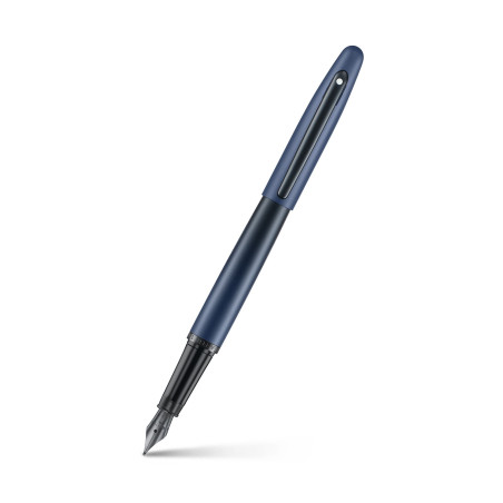 Stylo Plume VFM Bleu+attribut noir matte sheaffer®
