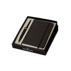 Coffret cadeau Sheaffer® – Stylo-bille et carnet de notes noir