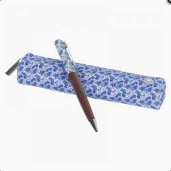Bahia stylo bille bleu – avec trousse