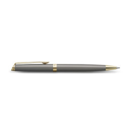 stylo-bille-waterman-hemisphere-discrete-gris-profil