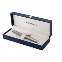 Coffret du stylo bille Waterman Hémisphère L’Édition Discrète Gris Pierre.