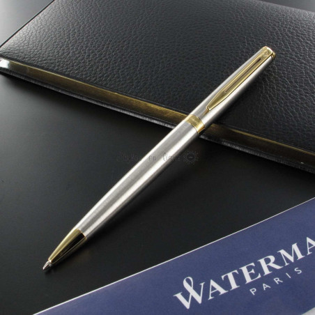 Stylo Bille Hémisphère Acier Satiné GT de WATERMAN