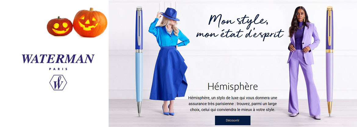 Stylos Plume Waterman - Ensemble Plume + Bille + Porte-mines, Avec écrin, Neuf Avec étiquettes